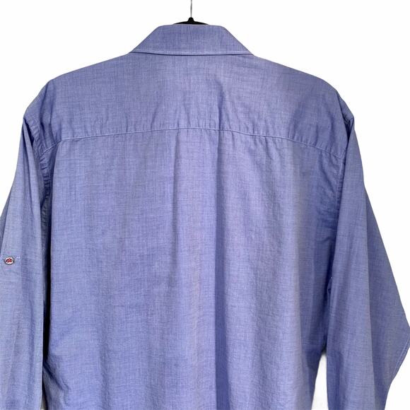 Jared Lang Men's Striped Contrast Cuff Dress Shirt Size XL - Picture 6 of 11